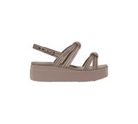 Women's wedge sandals Crocs Brooklyn Low Wedge Marron 37/38