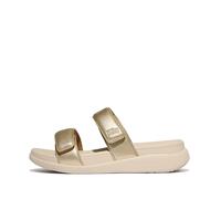 Fitflop F-MODE GO ADJUSTABLE FLATFORM TWO-BAR SLIDES