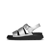 Fitflop Gen-ff Tumbled Fisherman Womens Walking Sandals in Silver - 7 UK