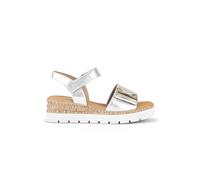 Gabor Women's Platform Sandals, Women's Sandals, Silver 10, 7.5 UK