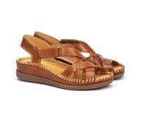 Women's wedge sandals Pikolinos Cadaques W8K-741 Brown 41