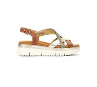 Pikolinos Women's Palma Leather Wedge Sandals, 3 UK
