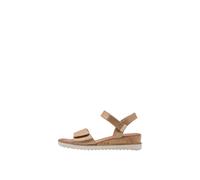 Tamaris Women’s sandal with wedge heel metallic 5.5 UK