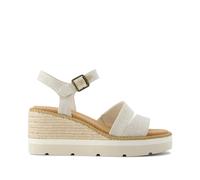 Women's TOMS Darya Nylon Women's Natural Sandals - Cream - Size: 4