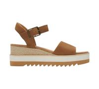 TOMS Women's Diana Sandal, Tan Leather, 4