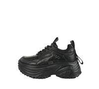 Women's wedge shoes Buffalo Turbo Fun Noir 40