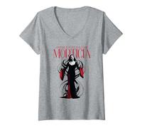 Womens Wednesday Season 2 Control is Often an Illusion Morticia V-Neck T-Shirt
