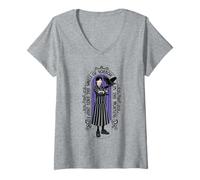 Womens Wednesday Season 2 I Love The Smell of Sorrow in The Morning V-Neck T-Shirt