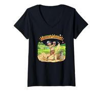 Women's Weekend Warrior Funny Bad Golfer V-Neck T-Shirt