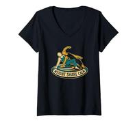 Women's Weight Share Calm Contact Improvisation Dance V-Neck T-Shirt