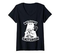 Women's Welcome to The Shit Show V-Neck T-Shirt