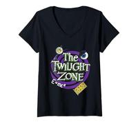 Womens Welcome to The Twilight Zone V-Neck T-Shirt