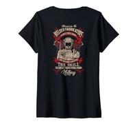 Women's Welder Fabricators Funny Welders Welding Back V-Neck T-Shirt