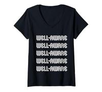 Womens Well-aware V-Neck T-Shirt