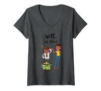 Women's Well Ok Then V-Neck T-Shirt
