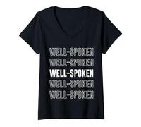 Women's Well-Spoken V-Neck T-Shirt