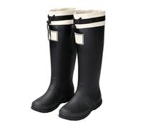 Womens Wellies Size 7 Waterproof Work Boots Size 7 Anti Slip Comfortable | Welly Boots Tall Flat Hiking Boot Wide Calf Casual Ladies Shoes Essentials Neoprene Wellies Equestrian Rigger Boot