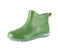 Women's Wellies Waterproof Ankle Boots Women Gardening Shoes My Comfy Boots for Rain Mid Calf Rain Solid Color Garden Shoes Outdoor Comfortable Work with Dogs for (Green,4.5)