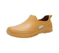 Women's Wellies Waterproof Boots for Women UK Garden Shoes Rain Gaiters Kitchen Classic Work Boots Non Slip Clogs for Men's Lightweight Shoes Toddler Winter Size 8 (Yellow,39)