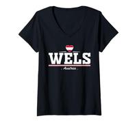 Women's Wels Austria V-Neck T-Shirt