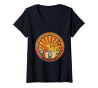 Women's We're All in This Together Like Hostages Tshirt Humor Fun V-Neck T-Shirt
