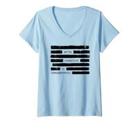 Women's We're Committed to Transparency Anti Government V-Neck T-Shirt