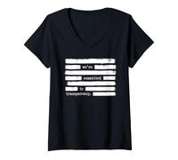 Women's We're Committed to Transparency Anti Government V-Neck T-Shirt