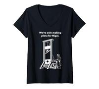 Women's We're only Making Plans for Nigel V-Neck T-Shirt