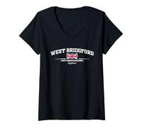 Women's West Bridgford England V-Neck T-Shirt