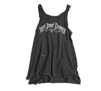 Women'S West Coast Choppers T-Shirt Model Iron Cross White Austin Texas "New"