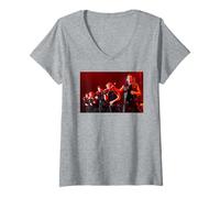 Womens Westlife Boy Band Live Bryan Nicky Mark Kian & Shane V-Neck T-Shirt