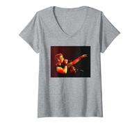 Womens Westlife Boy Band Live Unbreakable Tour 2003 V-Neck T-Shirt