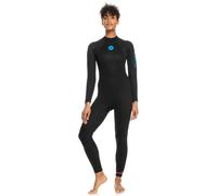 Roxy 4/3 Mm Sr School Woman Long Sleeve Back Zip Neoprene Suit Black 4 Woman