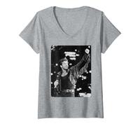 Womens Wham! Farewell Concert George Michael Wembley I'm Your Man V-Neck T-Shirt