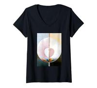 Womens What a Human Being is by Hilma af Klint (1910) V-Neck T-Shirt