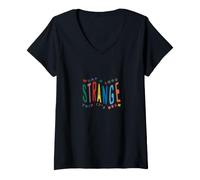 Women's What a Long Strange Trip It's Been V-Neck T-Shirt
