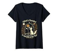 Womens What Is Essential Is Invisible To The Eye The Little Prince V-Neck T-Shirt