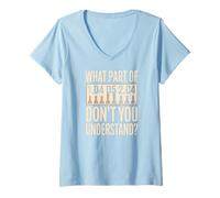 Women's What Part of D4 D5 C4 Dont You Understand Chess V-Neck T-Shirt