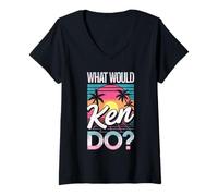 Women's What Would Ken Do? T-Shirt Name Ken V-Neck T-Shirt