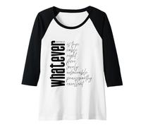 Womens Whatever is True Philippians 4:8 Bible Verse Scripture Raglan Baseball Tee