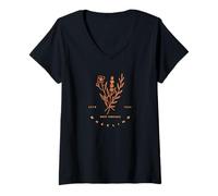 Womens Wheeling West Virginia Meadow Print - Wheeling WV V-Neck T-Shirt
