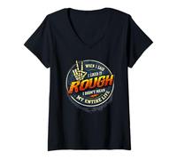 Women's When I Said I Like it Rough V-Neck T-Shirt