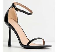 Women's Wheres That From Strappy Stiletto Heel Sandals in Black