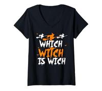 Womens which Witch is wich V-Neck T-Shirt
