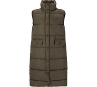Women's Whistler Amaretto Long Puffer Vest Noir 40