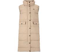 Women's Whistler Amaretto Long Puffer Vest Vert 44