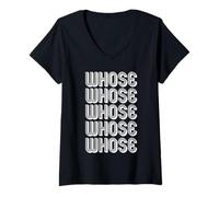 Womens Whose V-Neck T-Shirt