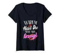 Womens Why Didn't You Say No V-Neck T-Shirt