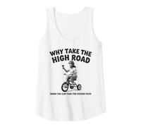 Womens Why Take the High Road When You Can Take the Psycho Path Tank Top