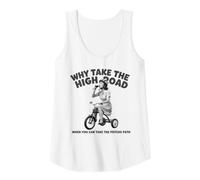 Womens Why Take the High Road When You Can Take the Psycho Path Tank Top